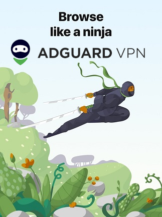 AdGuard VPN (10 Eszköz , 3 Év) - AdGuard