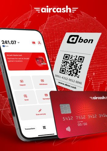 Aircash A-bon 5 EUR Voucher SLOVENIA