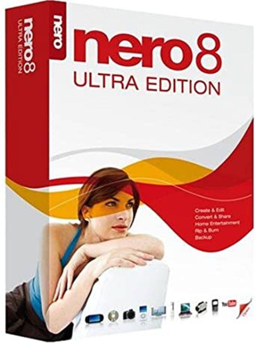 Nero 8 Ultra Edition [OLD VERSION] | For Windows (1 Eszköz, Örök) - Nero