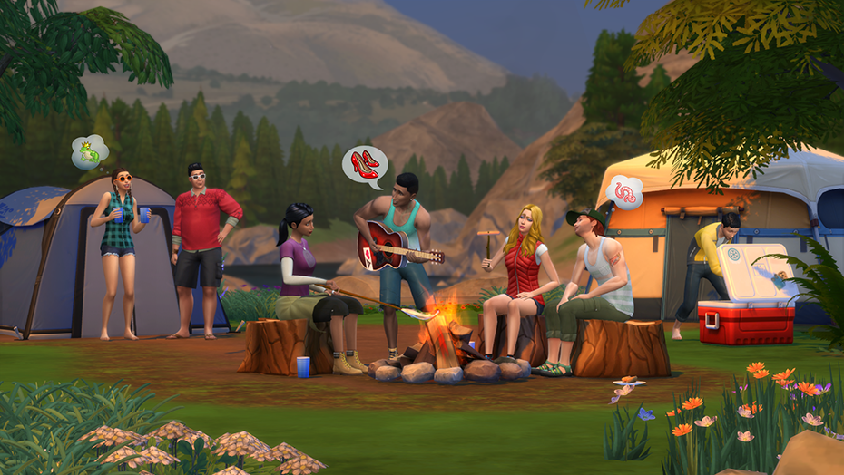 The Sims 4: Outdoor Retreat screenshot 1