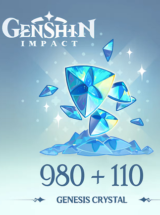 Genshin Impact 980 + 110 Genesis Crystals - GalaxyLink