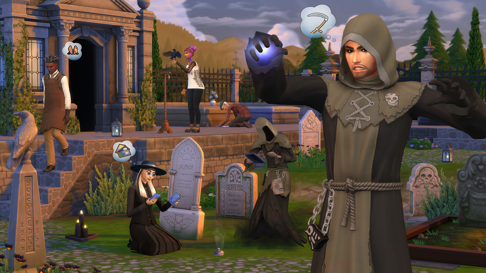 The Sims 4 Life & Death Expansion Pack captură 2