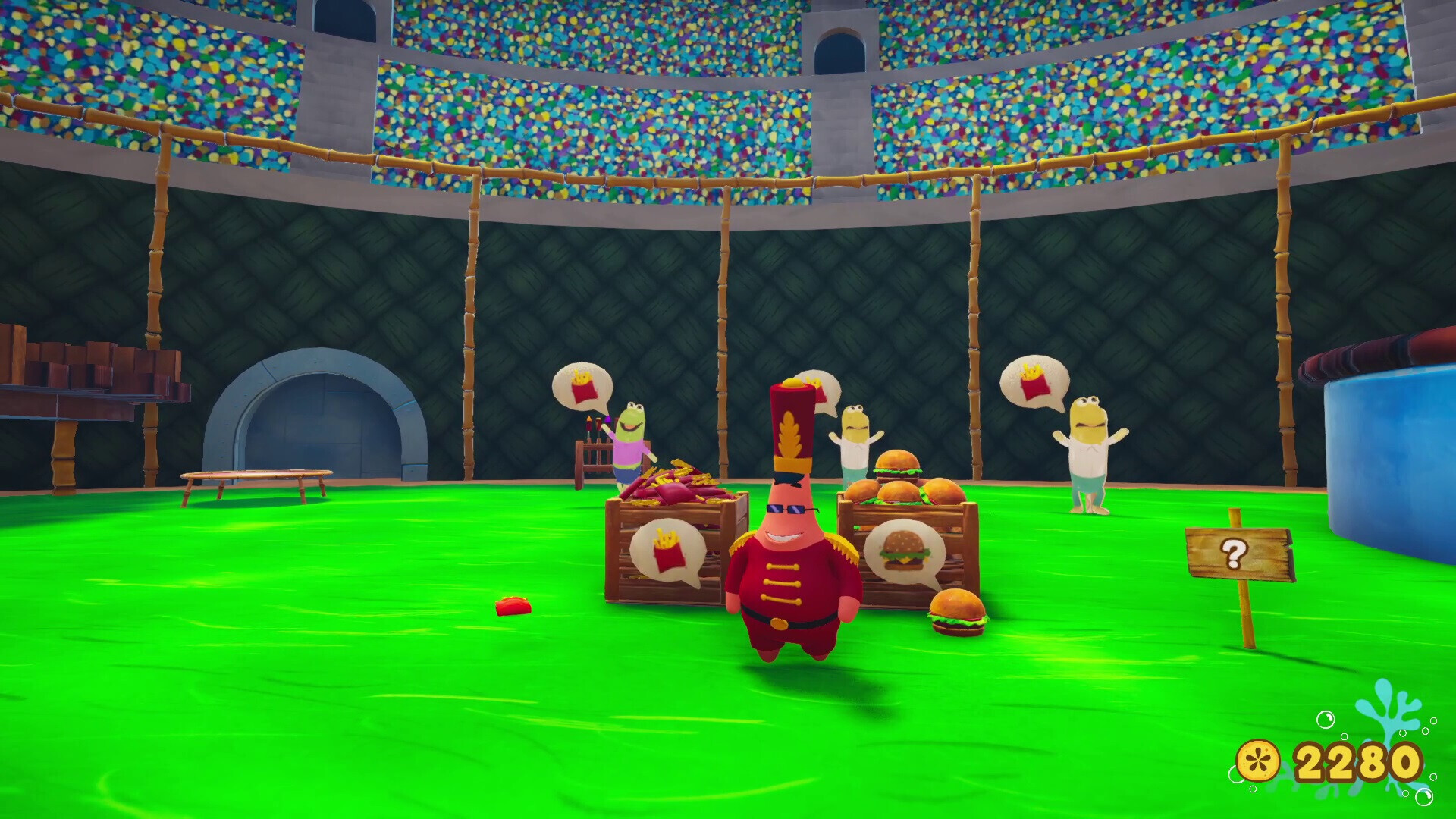SpongeBob SquarePants: The Patrick Star Game captură 1