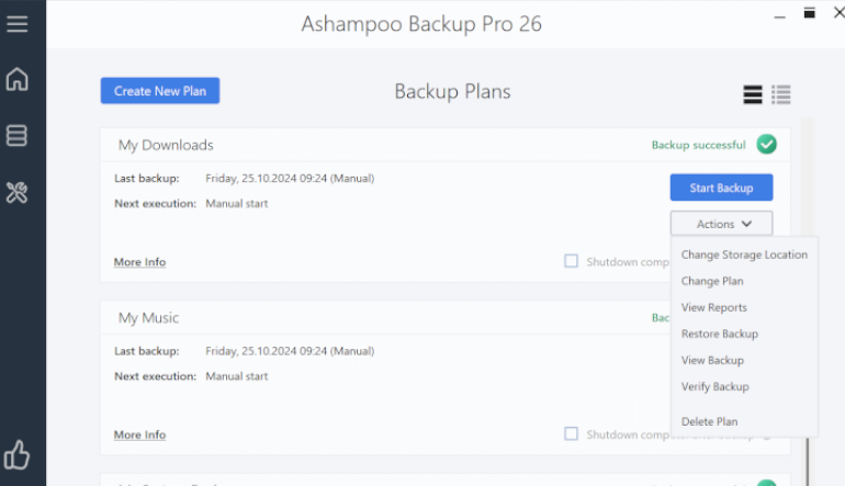 Ashampoo Backup Pro 26 (1 Device, Lifetime) - Ashampoo Key screenshot 2
