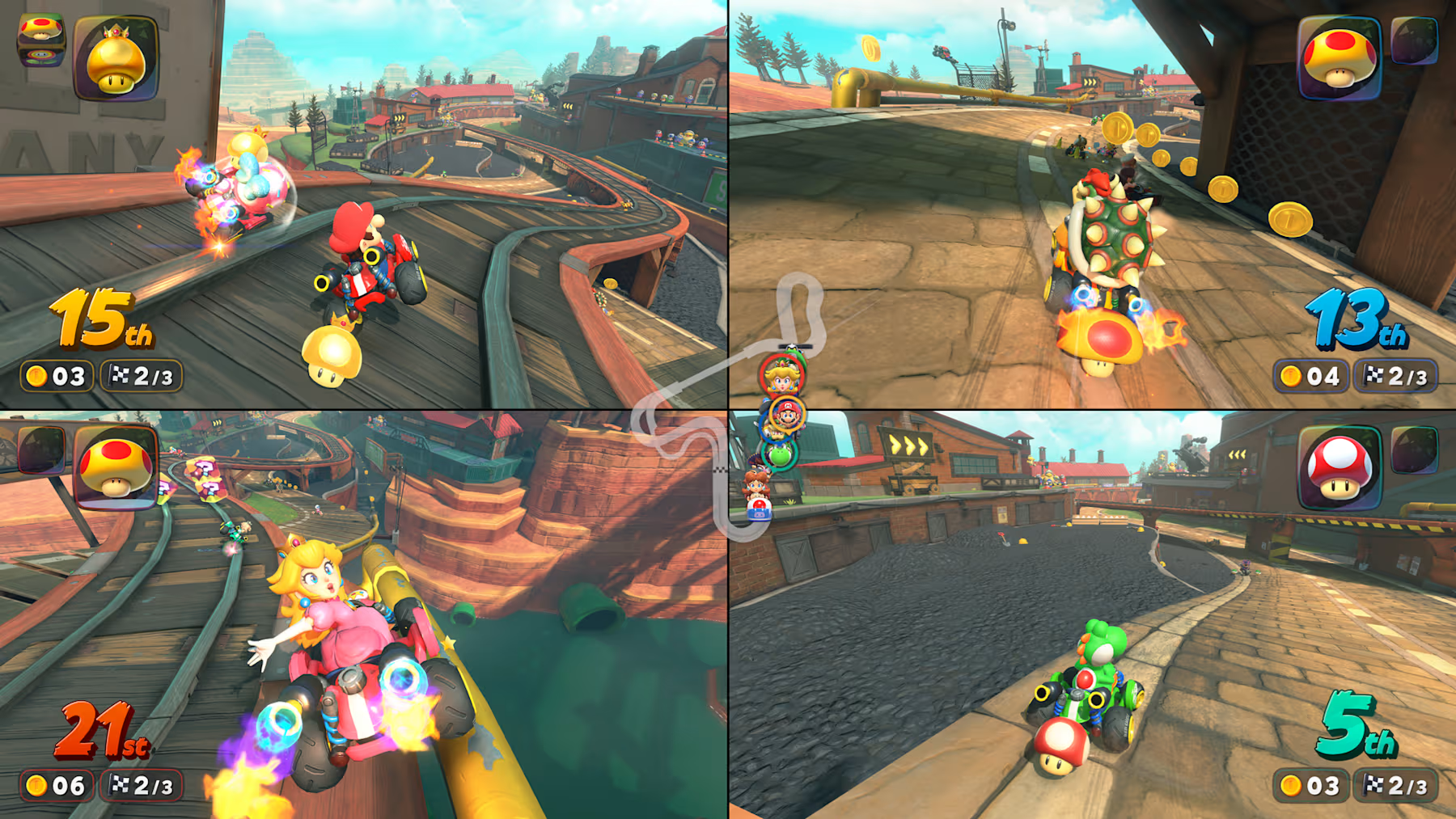 Mario Kart World (Nintendo Switch 2) captură 1